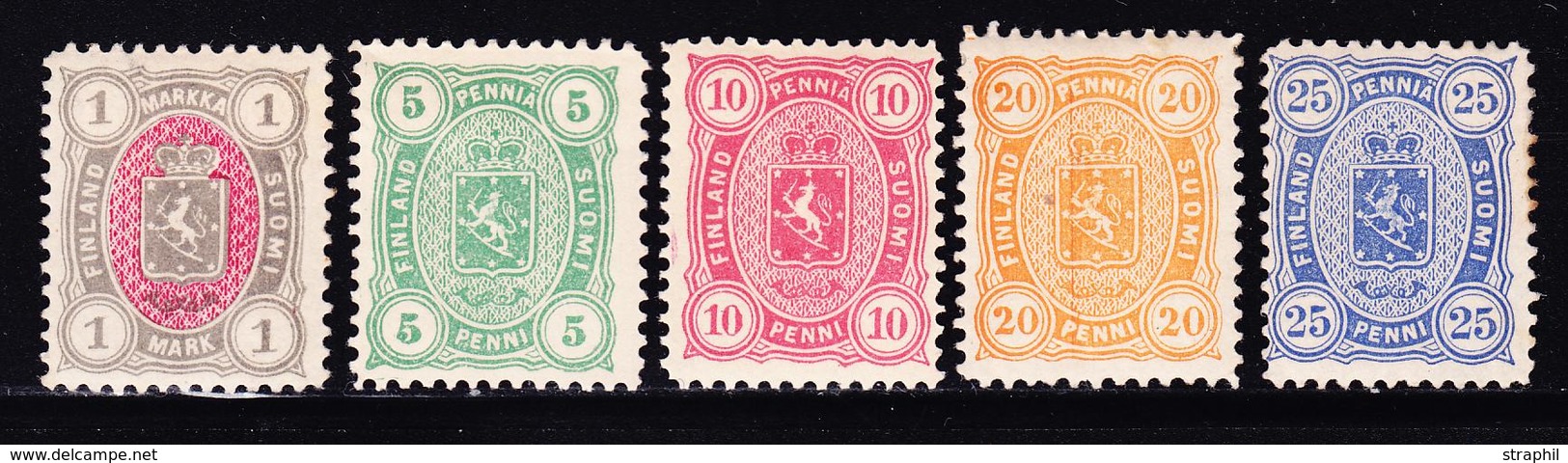 * N°21/25 - TB - Unused Stamps