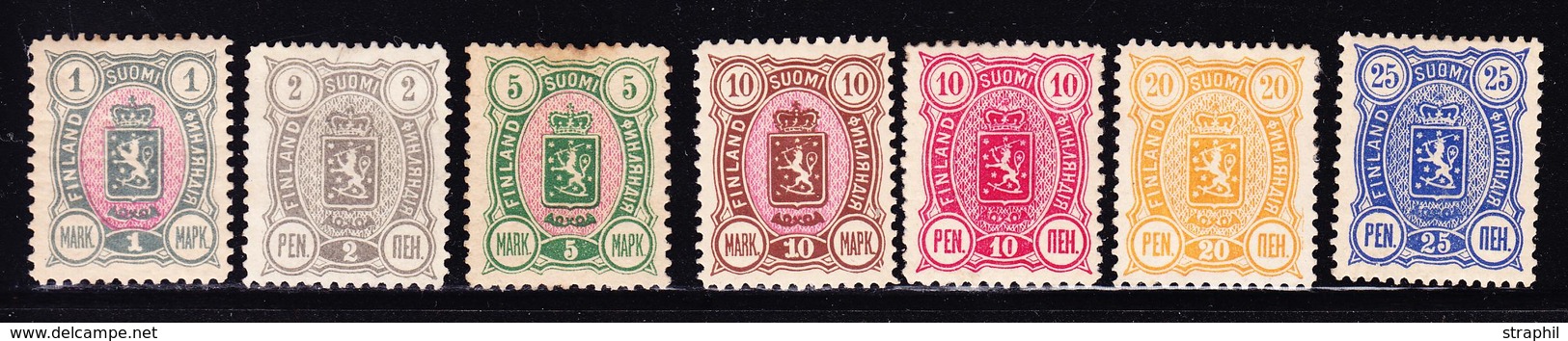 * N°28, 30/35 - B/TB - Unused Stamps