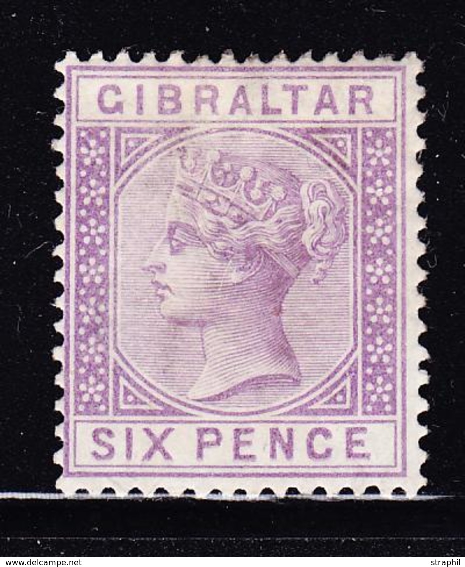 * N°13 - 6p. Violet - TB - Gibraltar