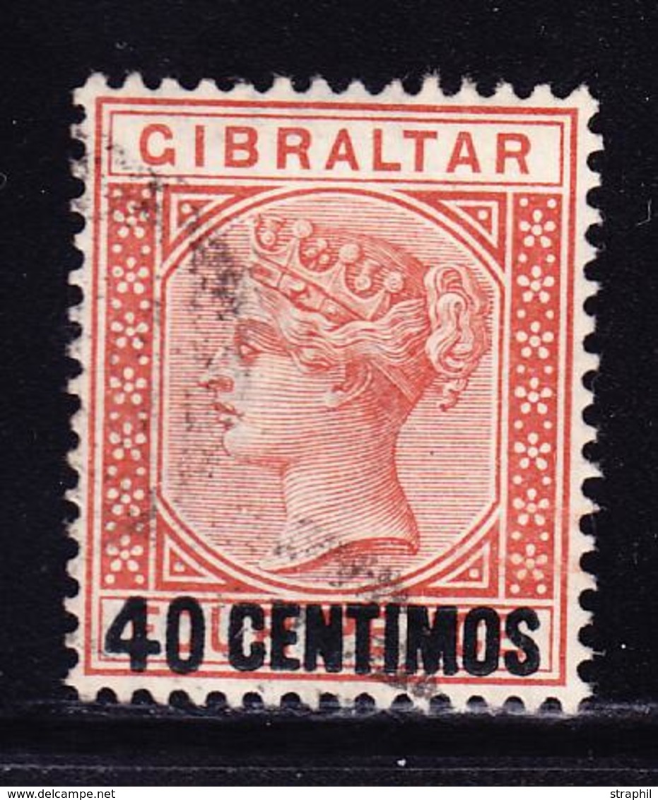 * N°19 - 40 Cent S/4p - TB - Gibraltar