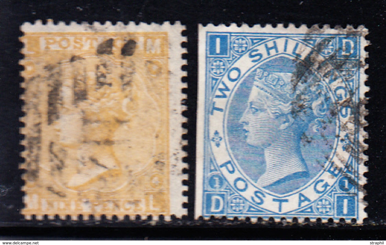O N°35, 38 - Pl. 1 - TB - Used Stamps