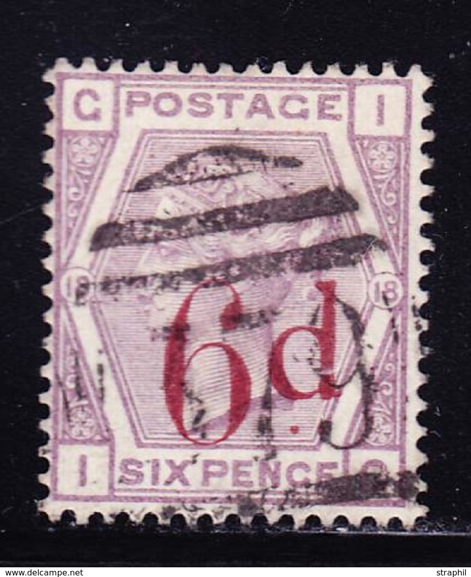 O N°75 - 6d S. 6p Violet - Pl. 18 - TB - Oblitérés