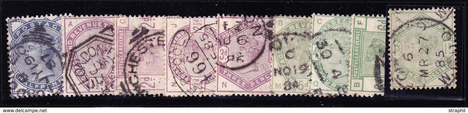 O N°76/85 Sf 84  - 9 T. - B/TB - Used Stamps