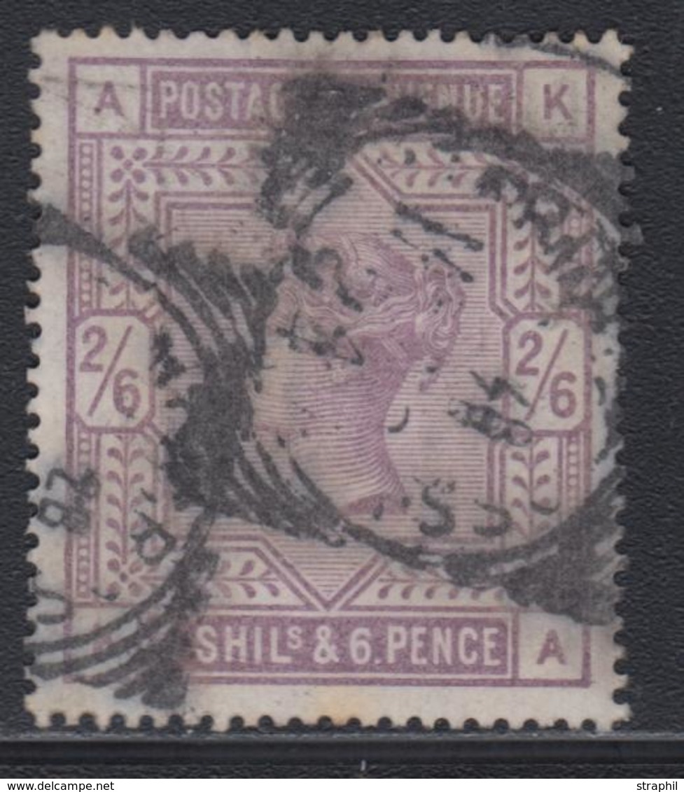 O N°86 - 2/6 Violet - TB - Used Stamps