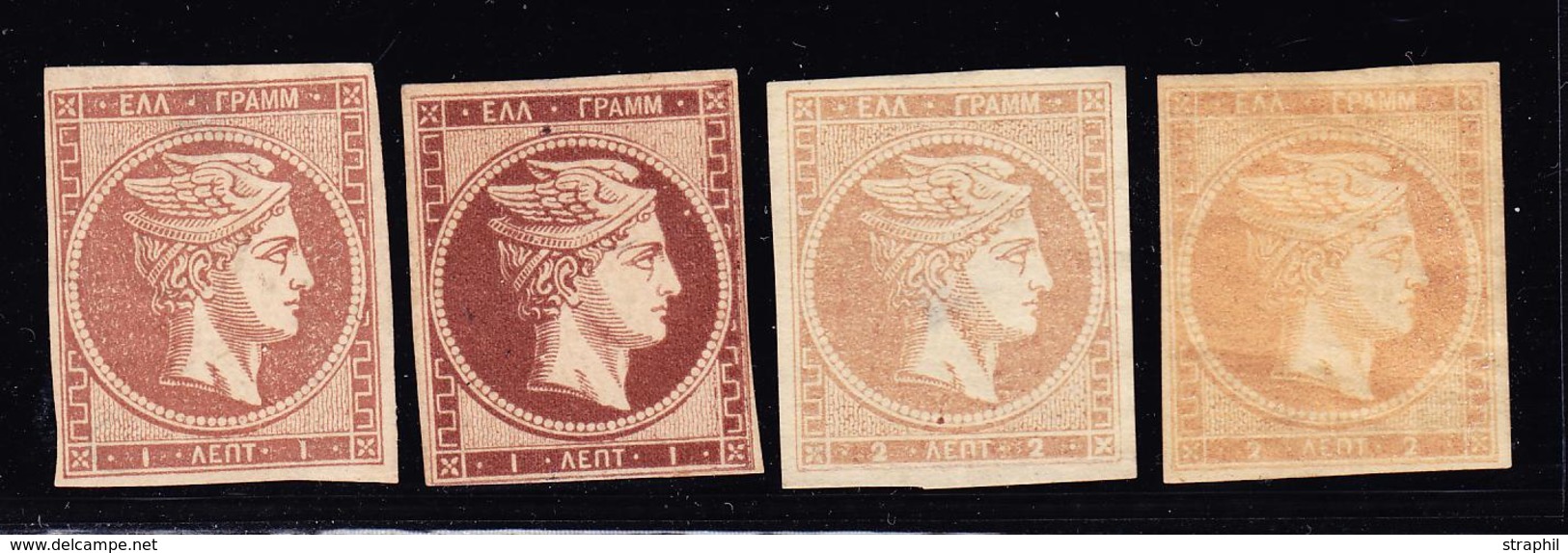 (*) N°17, 17b, 18, 18a - Petits Défts  - Asp. TB - Used Stamps