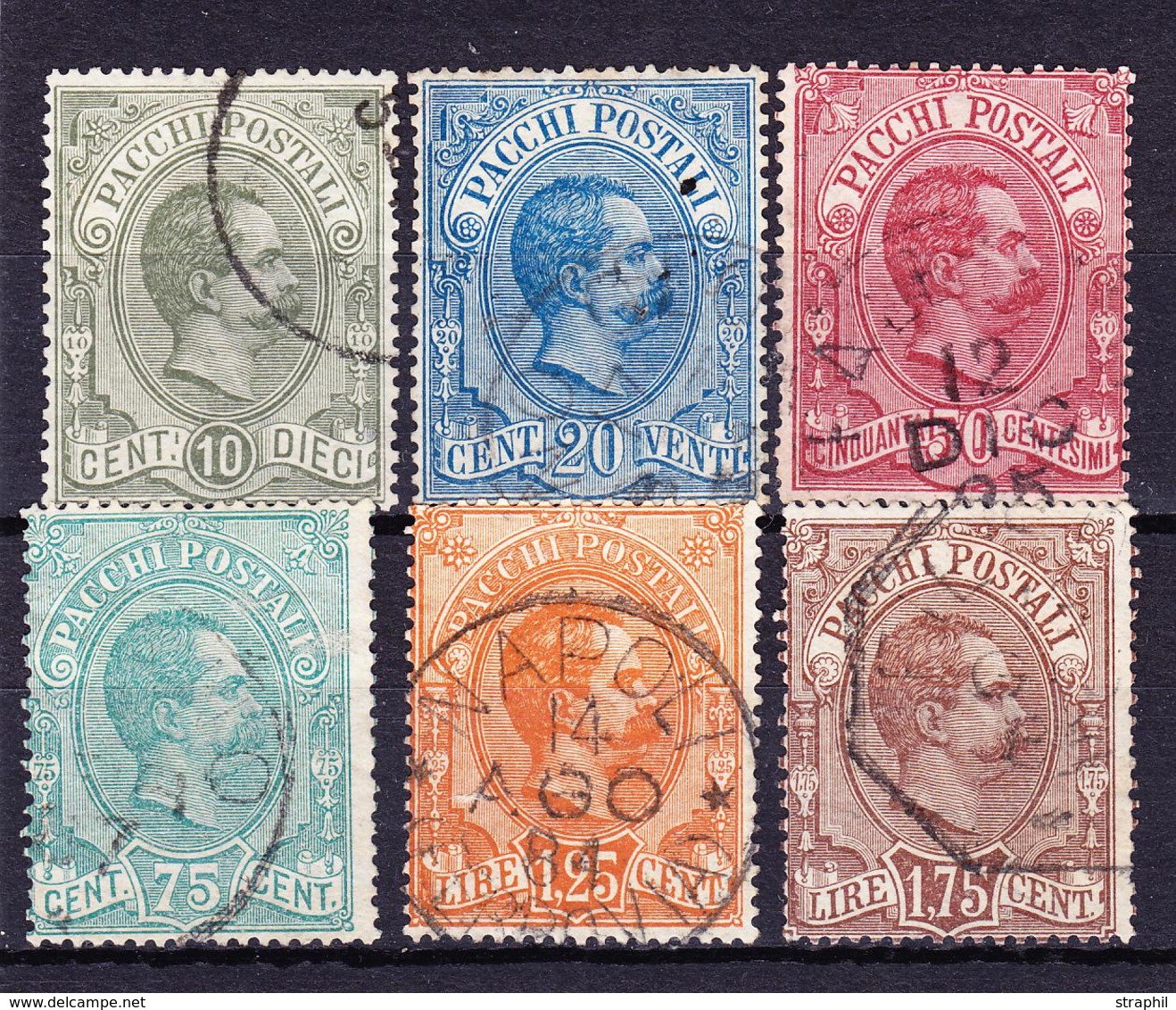 O N°1/6 - B/TB - Paketmarken