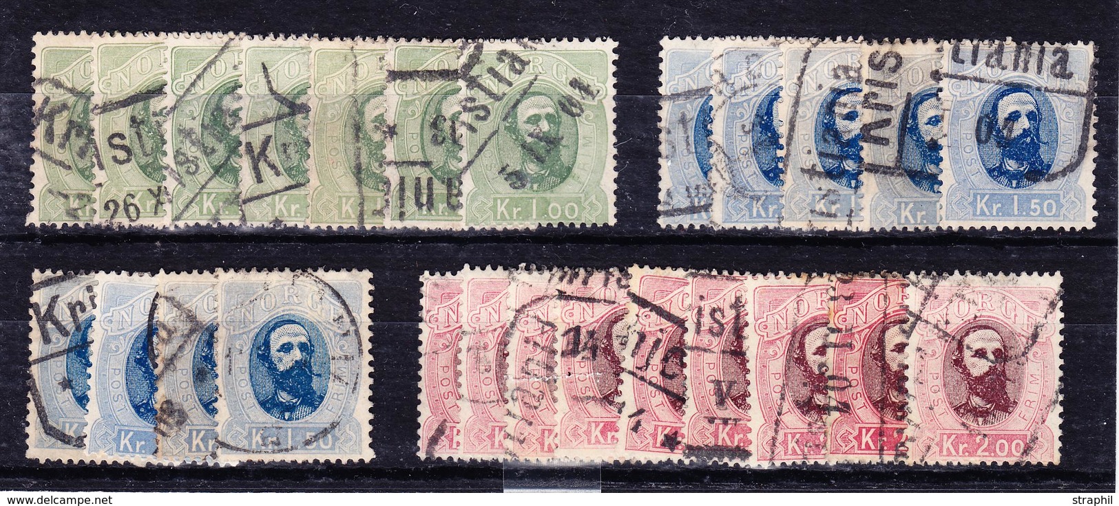 O N°32 X8, 33/34 X9 - Ens. TB - Unused Stamps