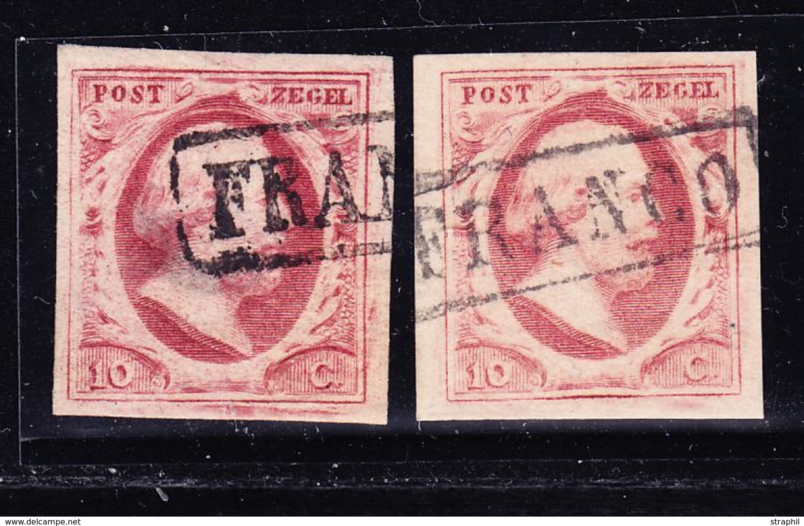 O N°2 (x2) - Nuances - BDF - 1 Obl. Càd -  TB - Unused Stamps