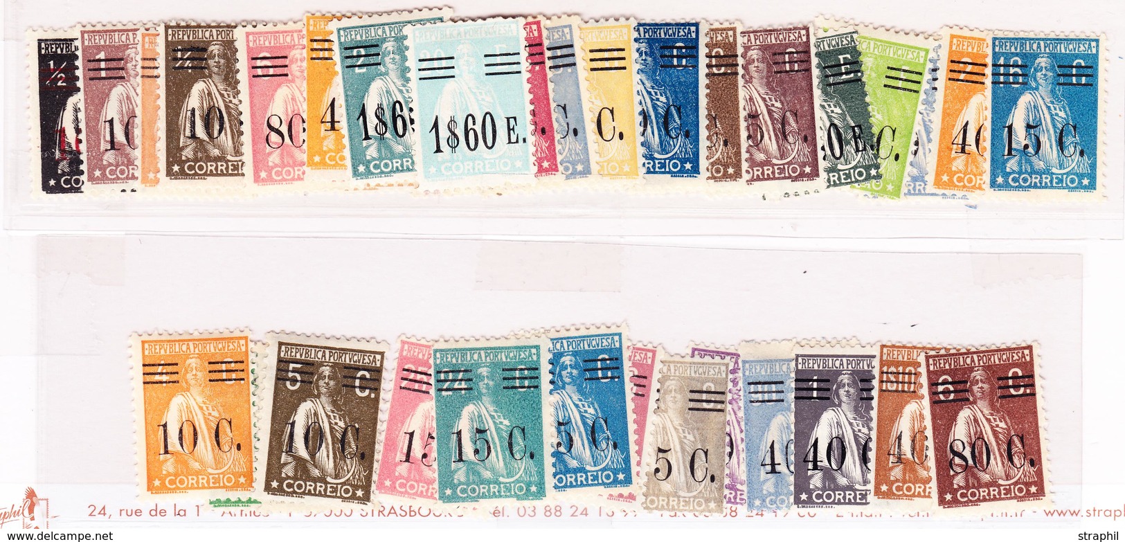 * N°454/90 - TB - Unused Stamps