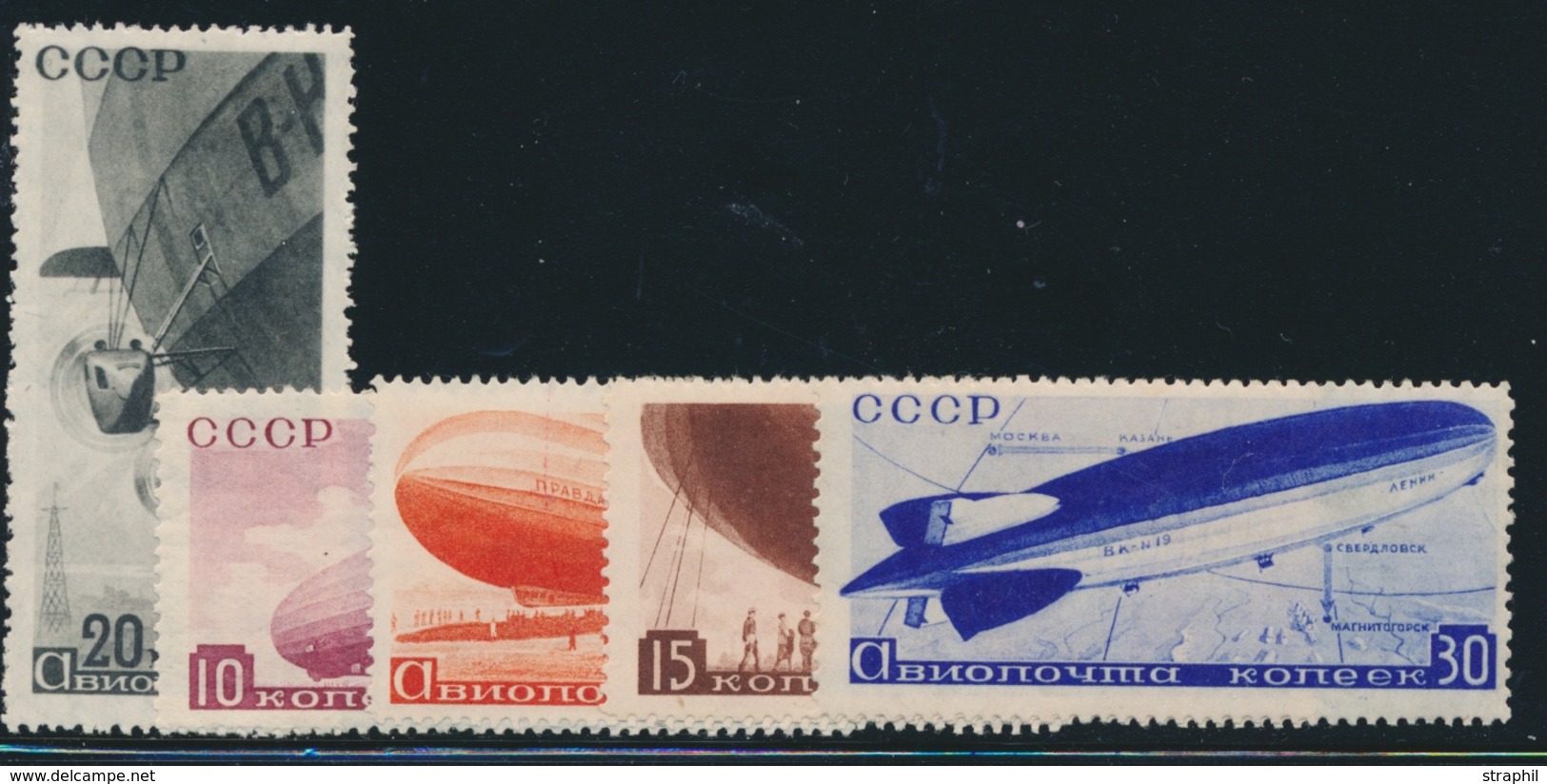 * N°33/37 - TB - Unused Stamps