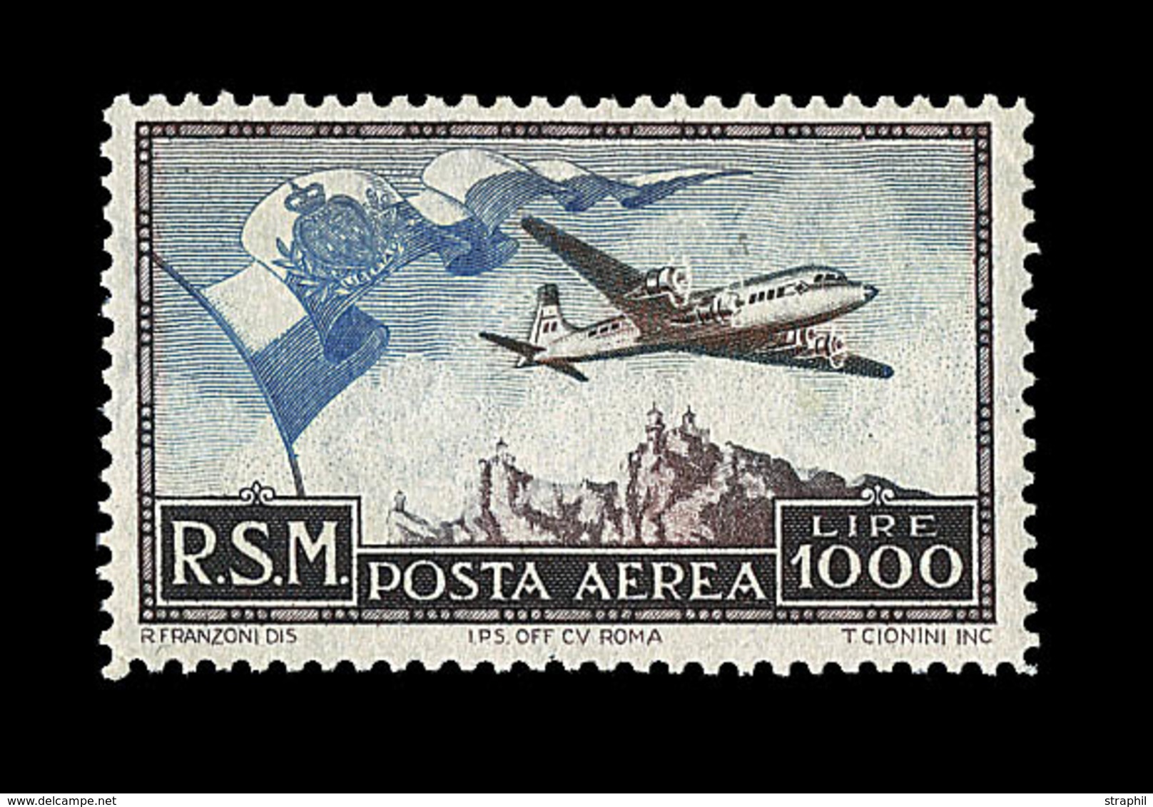 ** N°88 - TB - Airmail