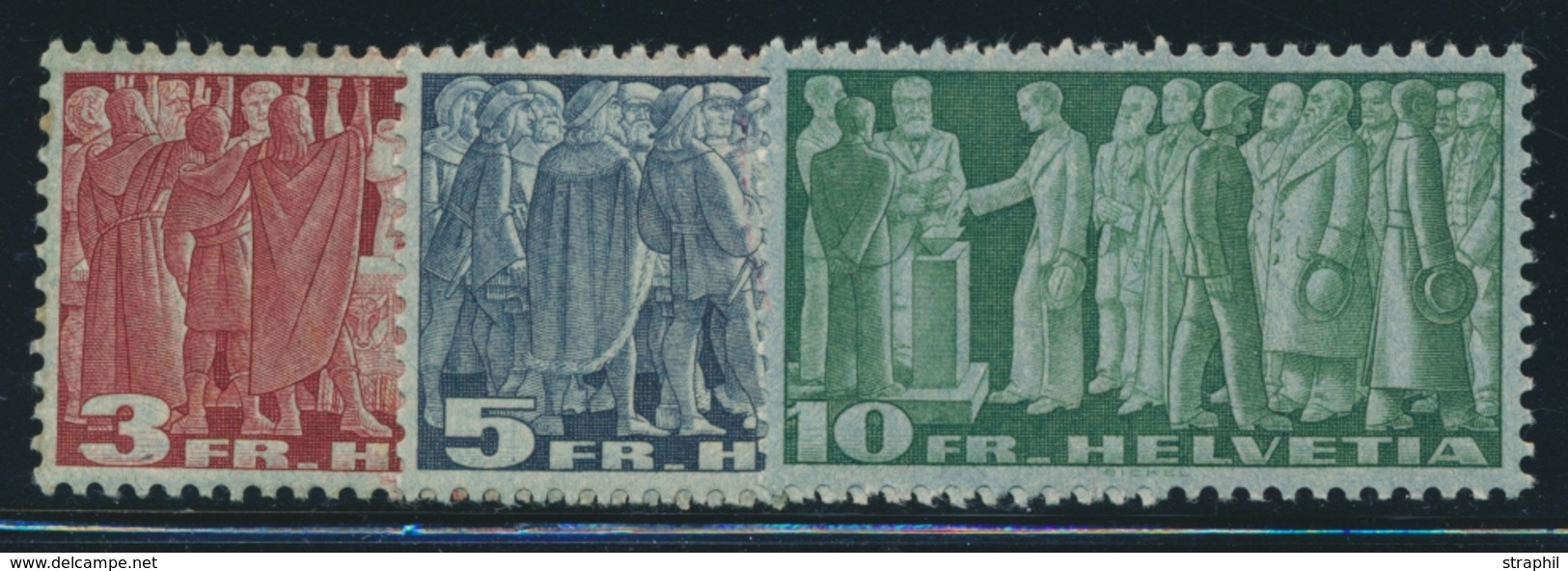 * N°315A/C - TB - Used Stamps