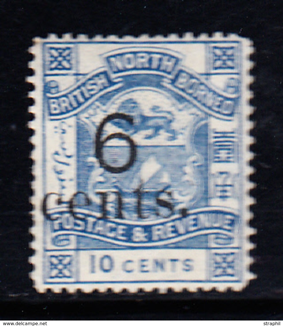 * N°48 - 6c S/10c Bleu - TB - Bornéo Du Nord (...-1963)