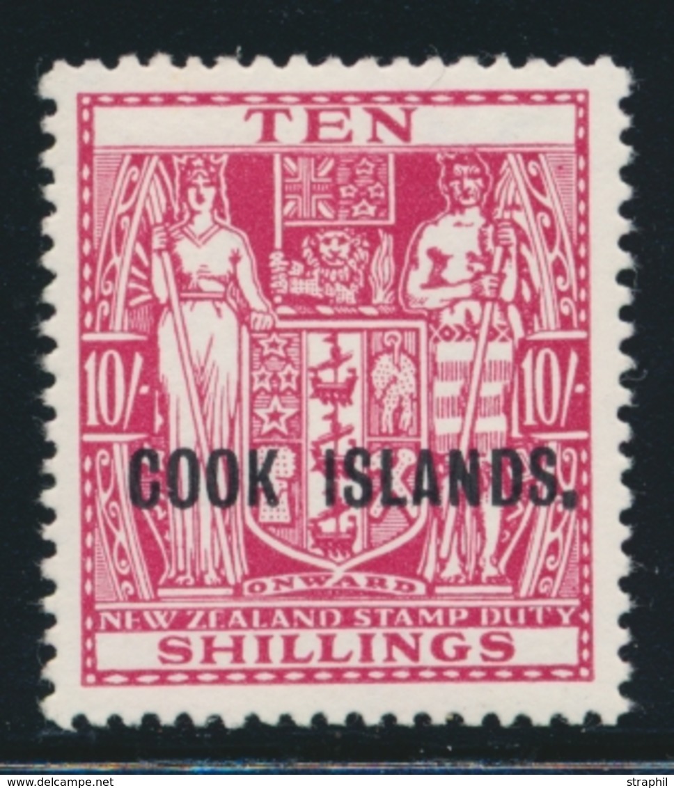 ** N°50 - 10 Shillings - TB - Cook