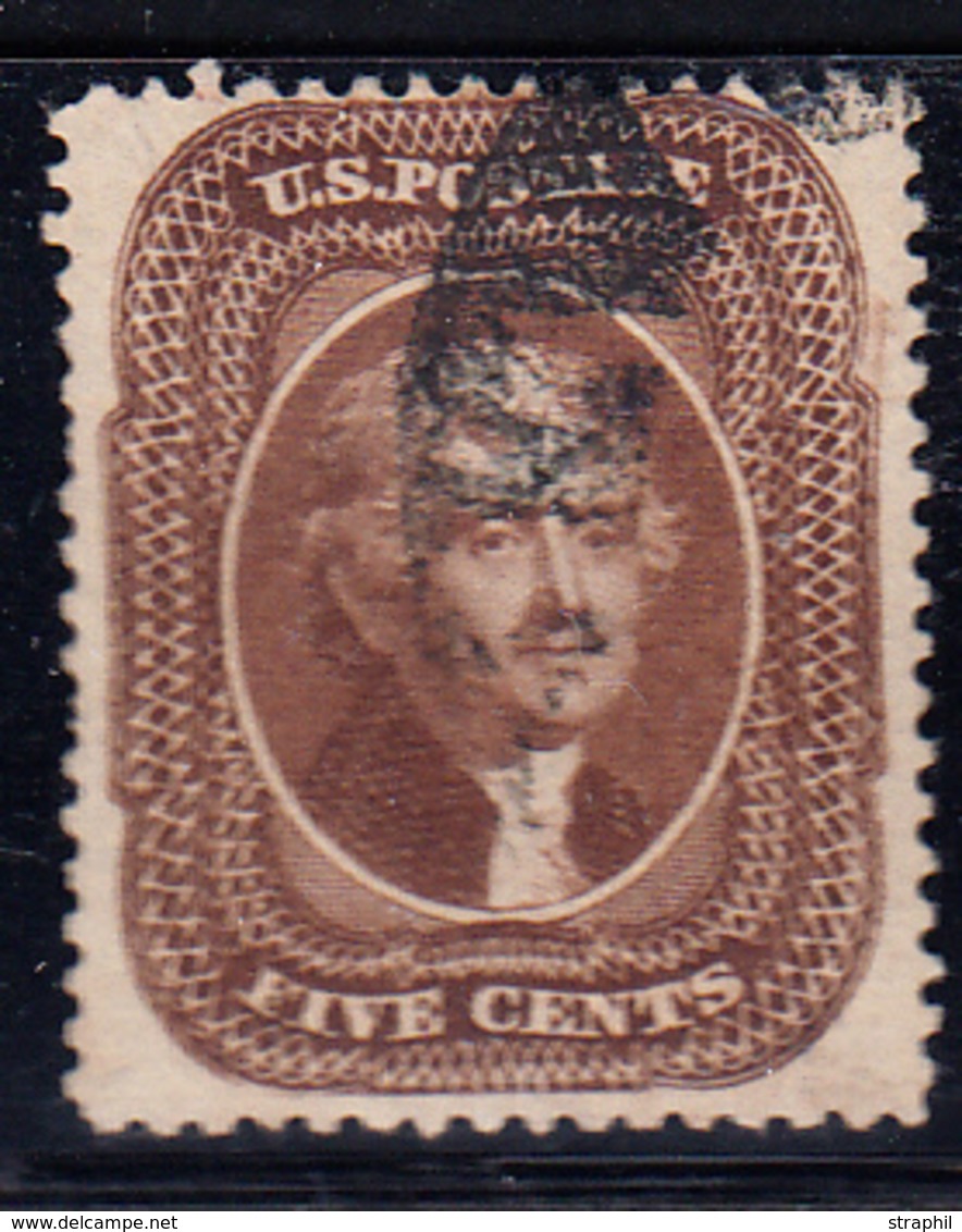 O N°12 - 5c Marron - TB - Used Stamps