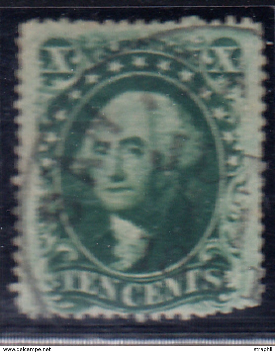 O N°13 - 10c Vert Foncé - TB - Used Stamps