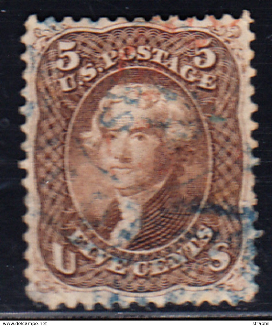 O N°21 - 5c Marron - TB - Used Stamps