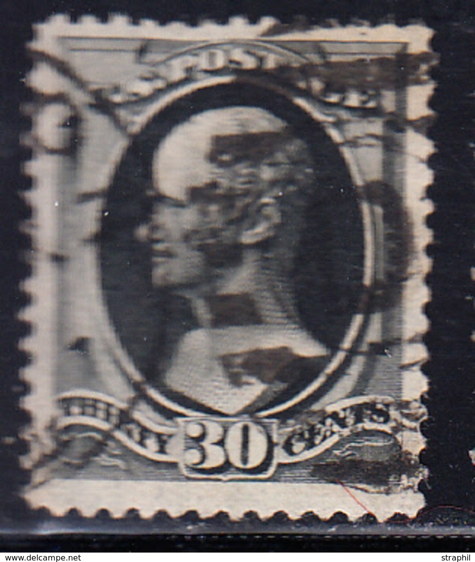 O N°48 - 30c Noir - TB - Used Stamps