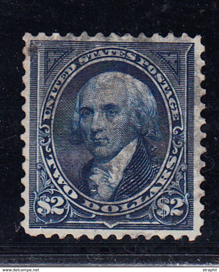 O N°108 - 2$ Bleu - TB Centrage - TB - Used Stamps