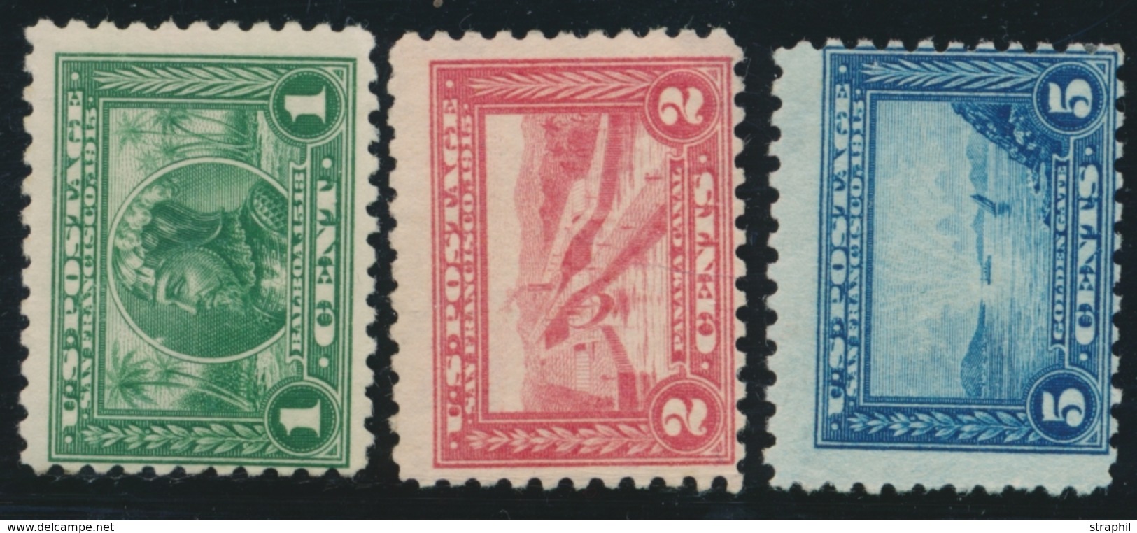 * N°195B/197B - 3 T. Dent. 10 - N°196 (petit Manque De Gomme) - Aspect TB - Used Stamps