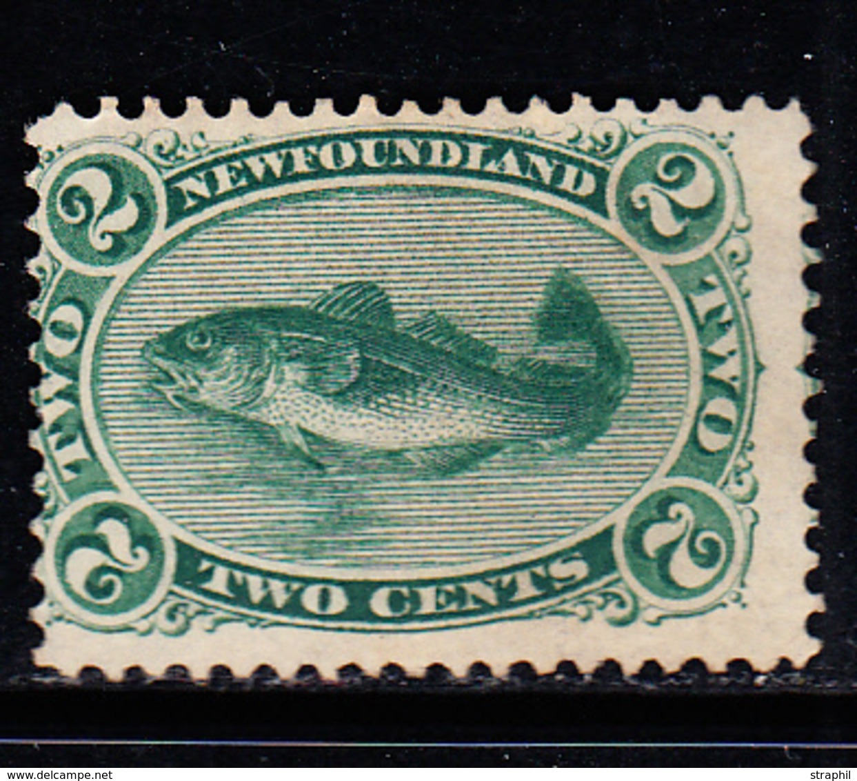 (*) N°21 - 2c Vert - TB - 1857-1861