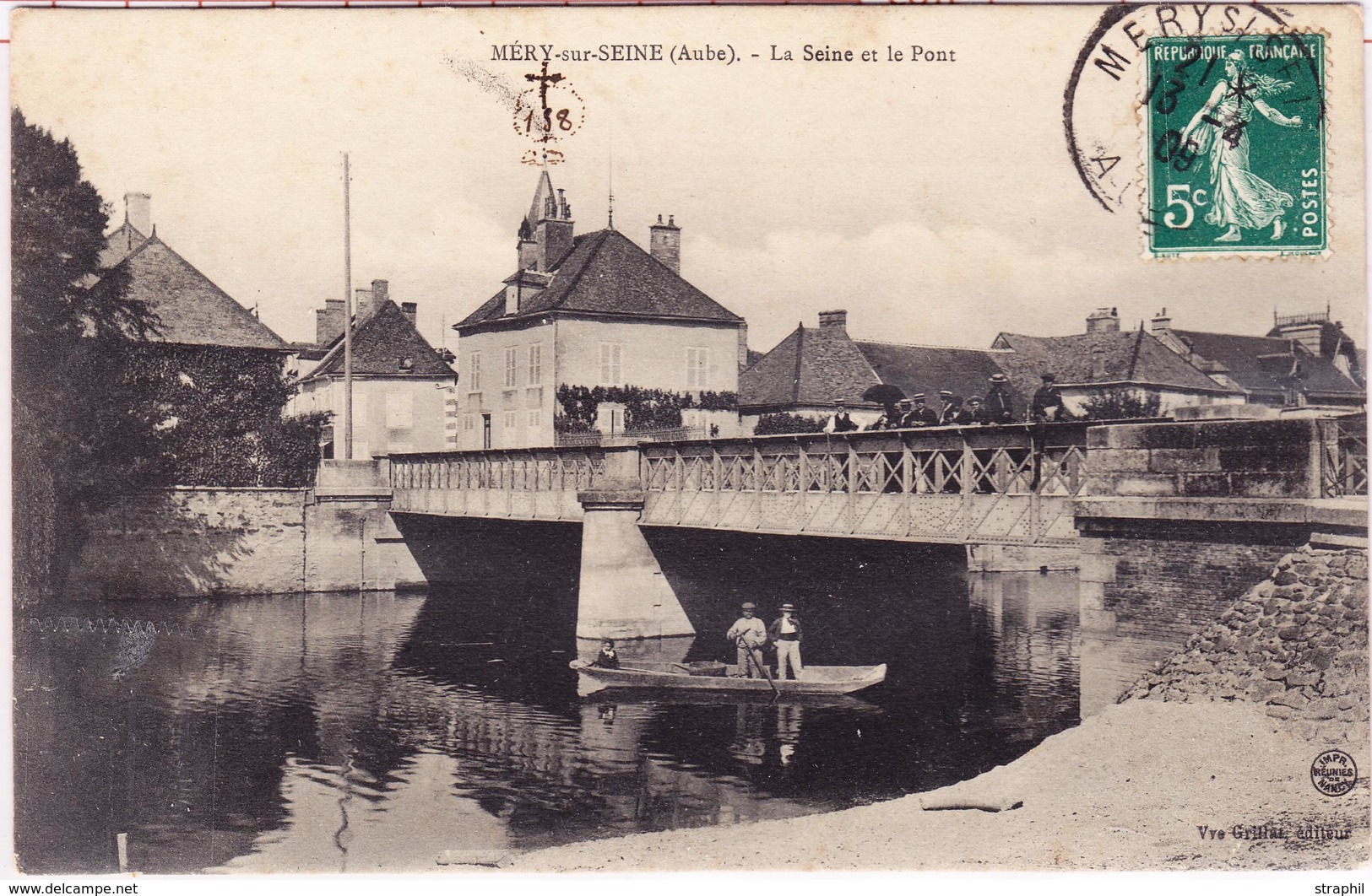 CPA Dépt 10 - Méry S/Seine - La Seine Et Le Pont - TB - AK Mit Aufdruck (vor 1995)