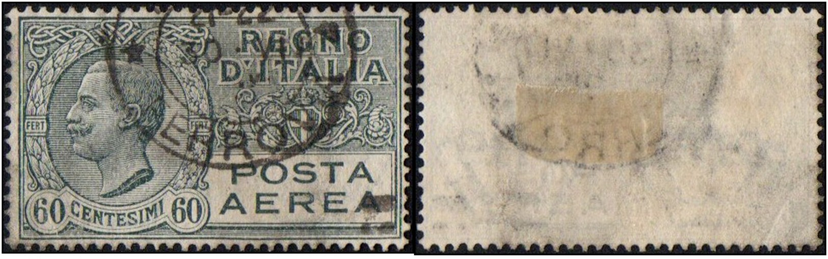 Italy Stamps. 1926 Airmail. 60c. Cancelled - Oblitérés