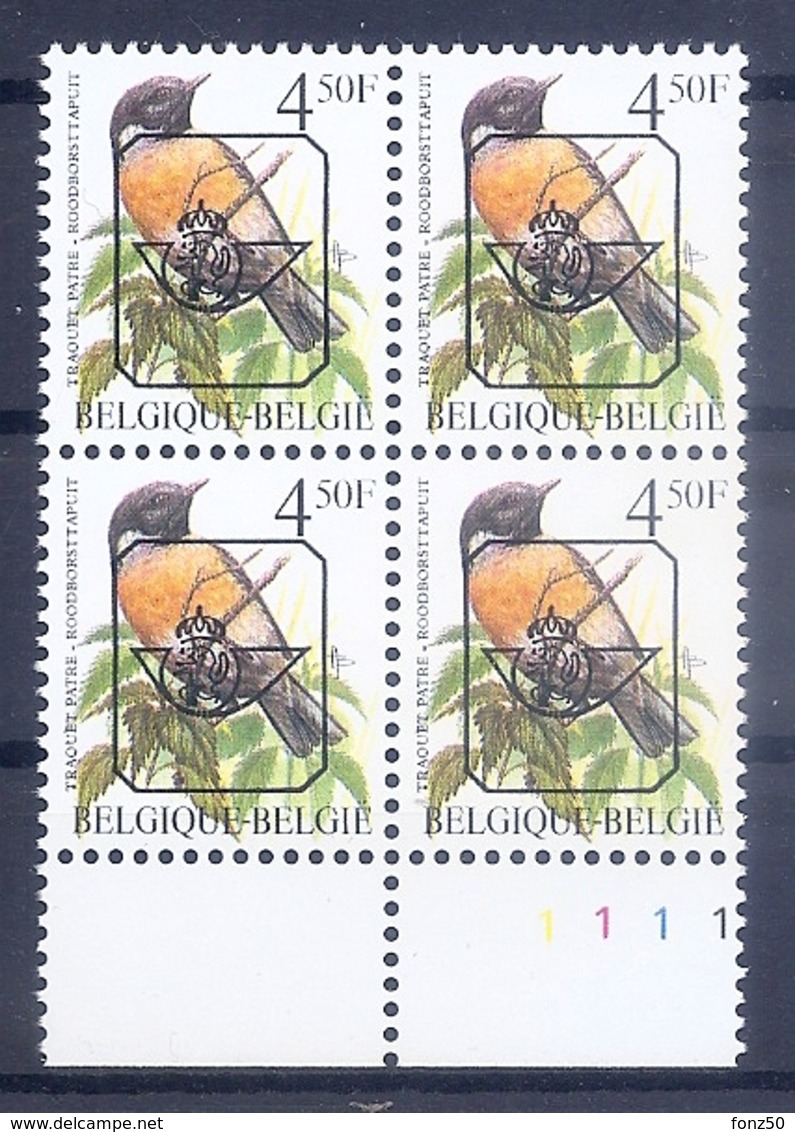 BELGIE * Buzin  PRE * Nr 825 P6a * Plaatnr 1 * Postfris Xx * WITTE GOM - Otros & Sin Clasificación