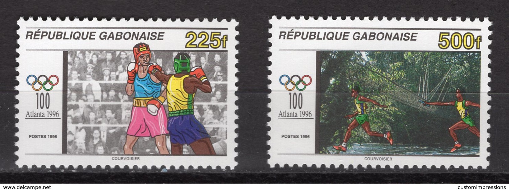 ATLANTA 1996 GAMES   -  GABON    O690 - Ete 1996: Atlanta