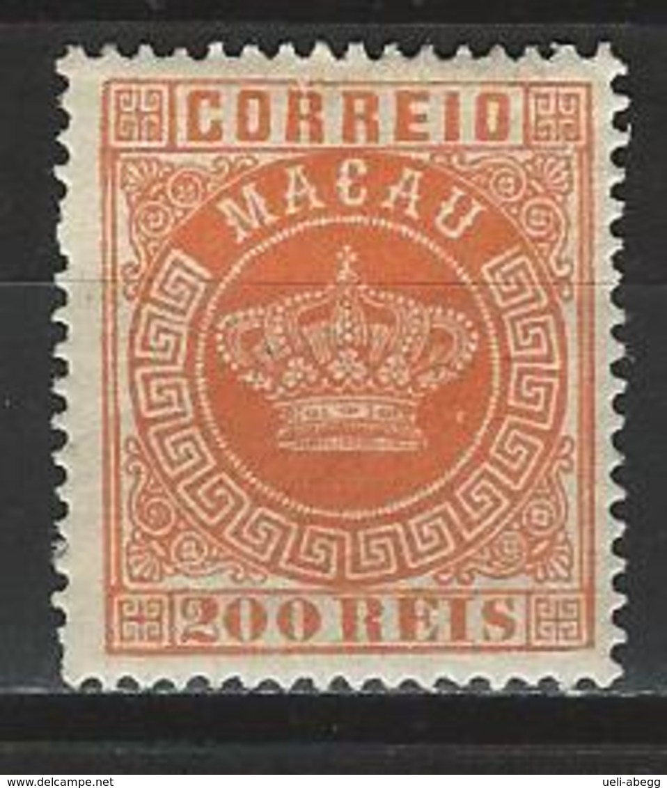 Macao Mi 8C * Perf. 13 1/2 - Unused Stamps