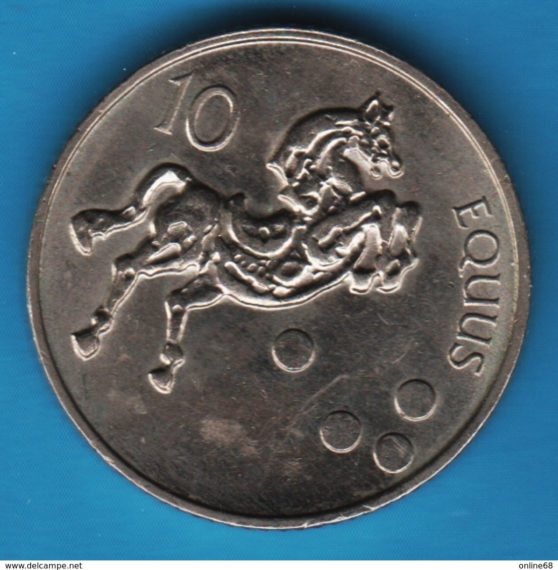 SLOVENIJA 10 TOLARJEV 2001 EQUUS - Slovénie