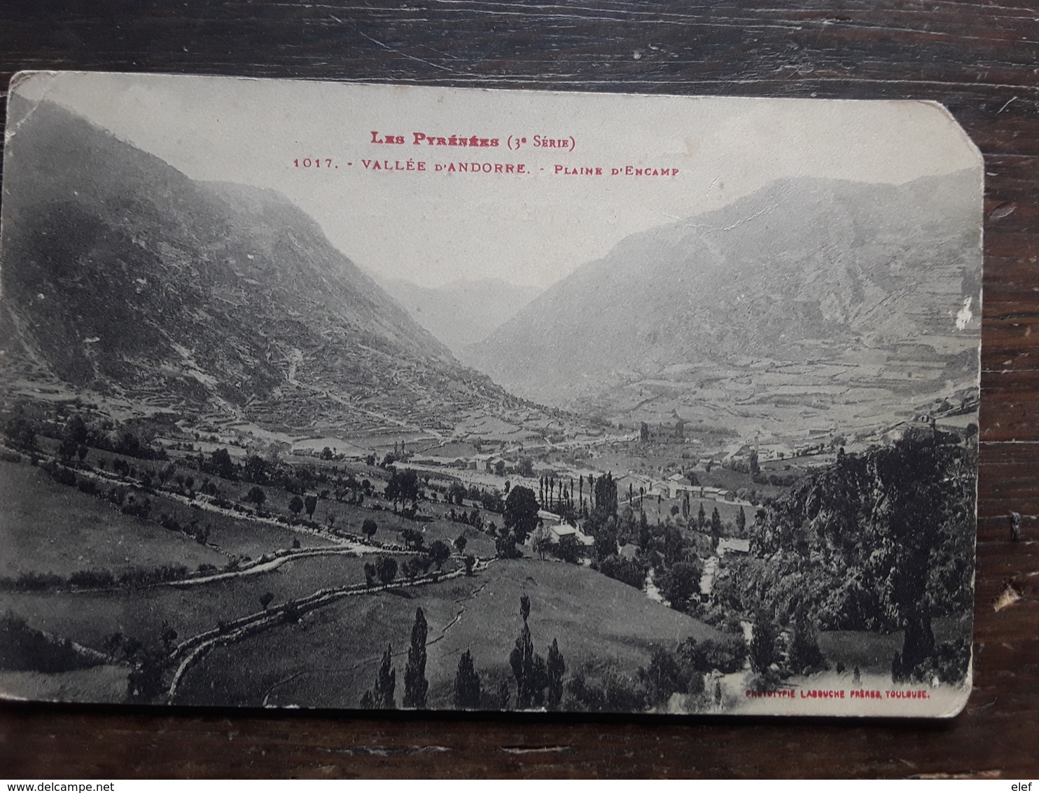 Les Pyrénées,  3 E Série,  VALLEE D' ANDORRE,  Plaine D' ENCAMP 1911 - Andorre