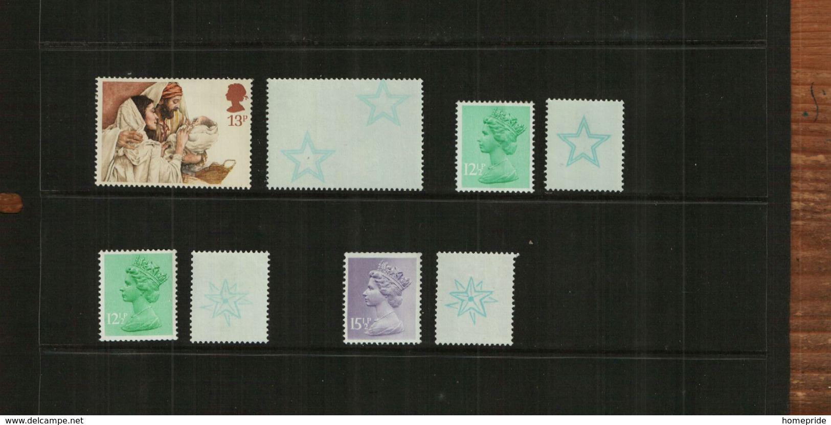 GREAT BRITAIN - QEII - 1982-83-84 - UNDERPRINTS - 8 Stamps - Nuovi