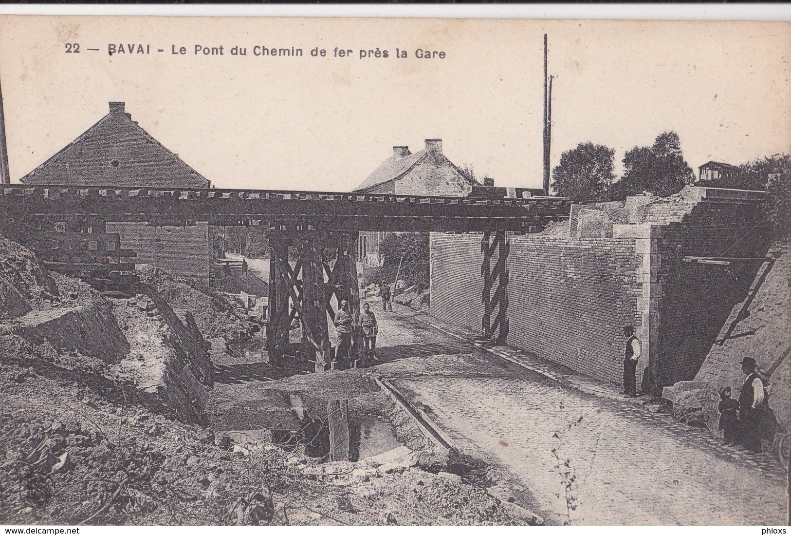 BAVAI/59/ Le Pont Du Chemin De Fer.../ Réf:fm556 - Bavay