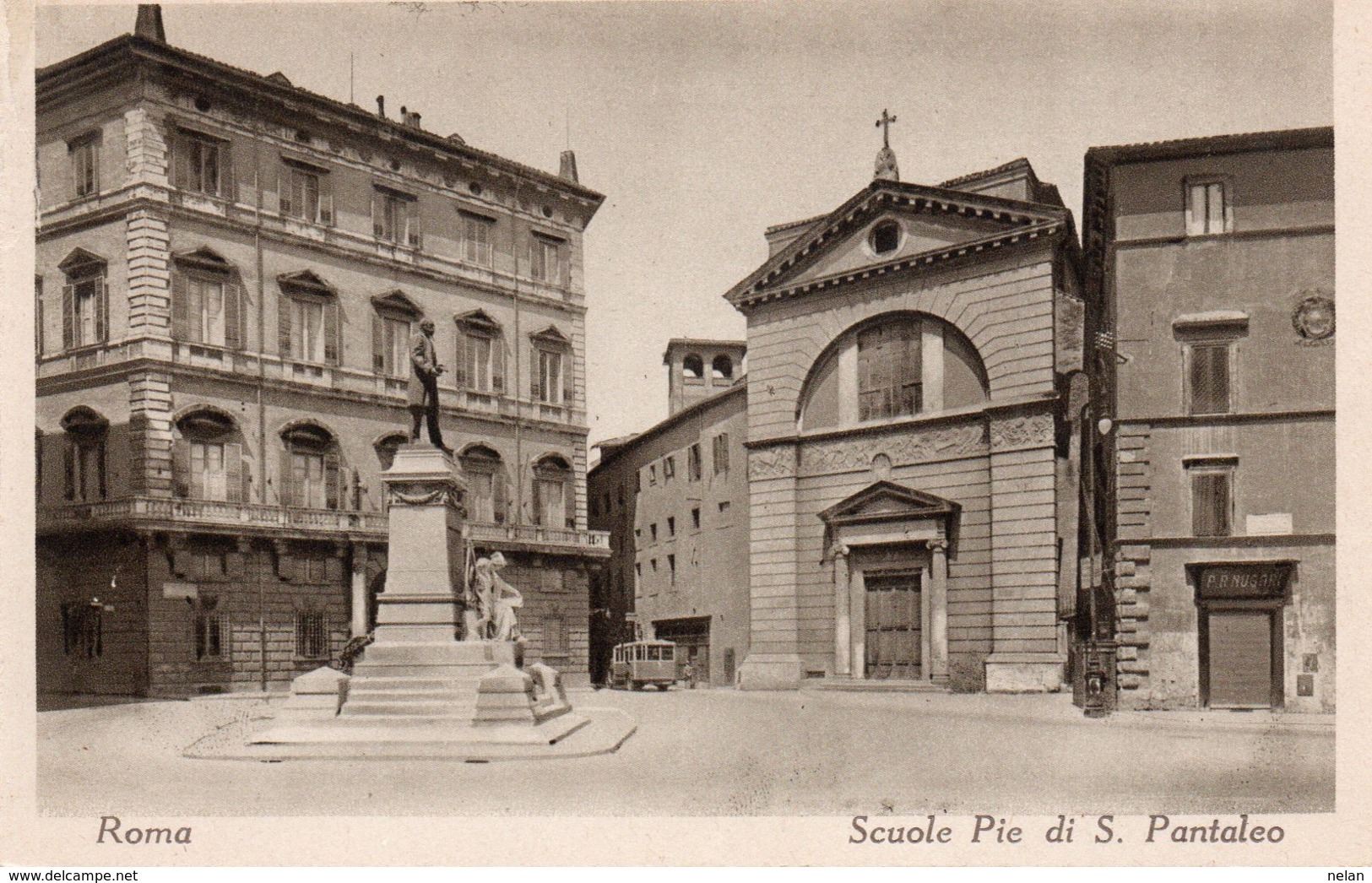 ROMA-SCUOLE PIE DI S.PANTALEO-FOTOGRAVURE B.N.MARCONI-GENOVA - Unterricht, Schulen Und Universitäten