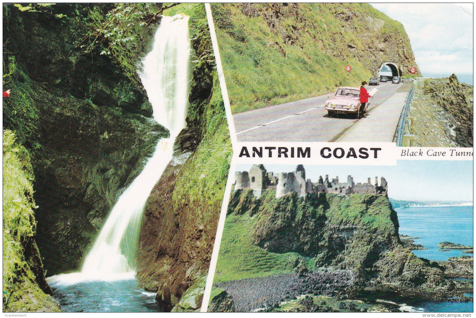 Antrim Coast, Northern Ireland, Posted 1986 With Stamp - Antrim
