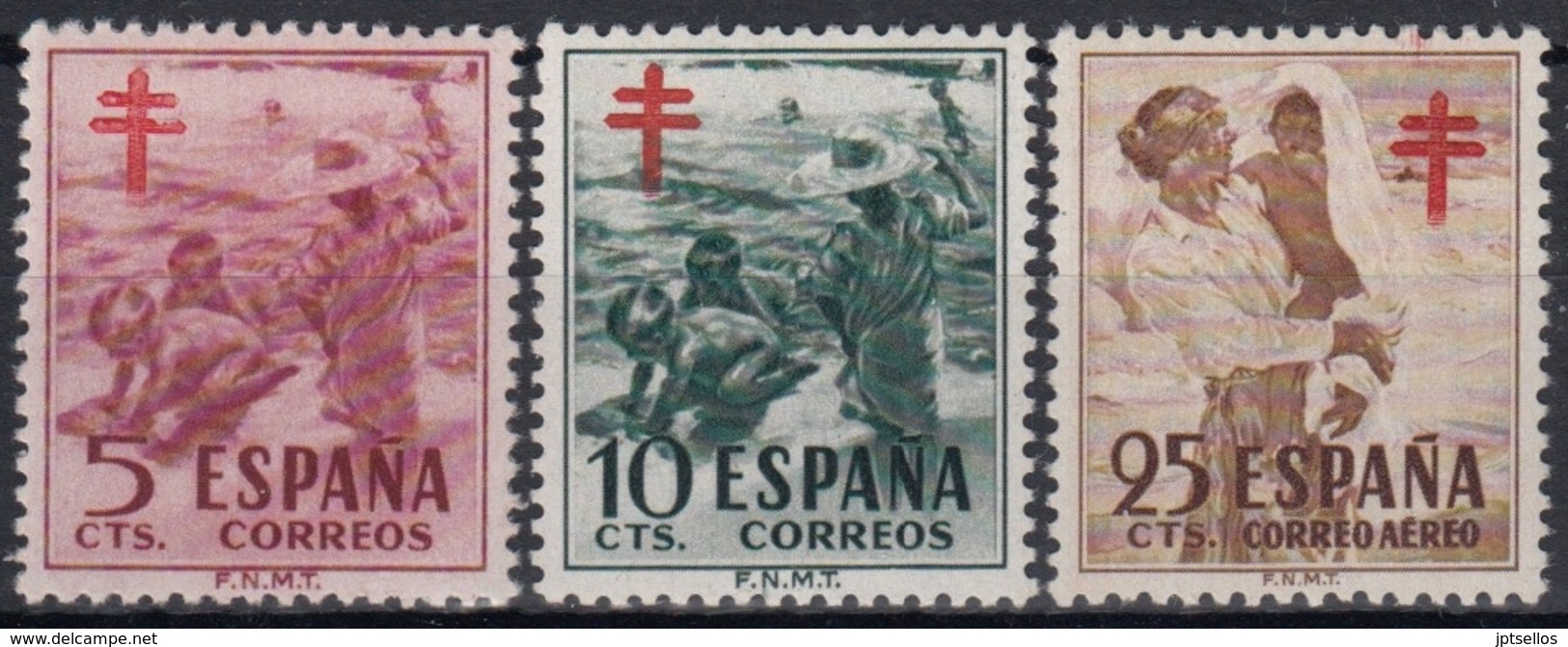 ESPAÑA 1951 Nº 1103/05 NUEVO PERFECTO - Nuevos