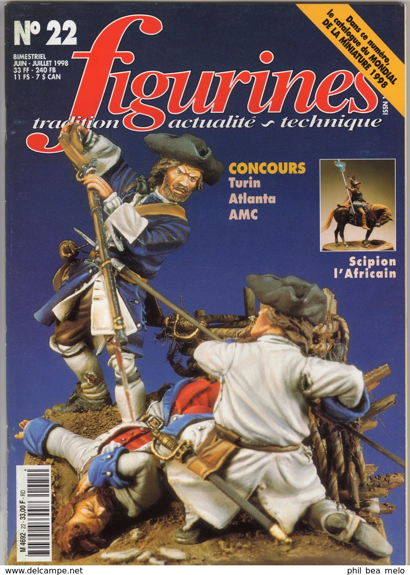 MAQUETTE - Magazine FIGURINES N° 22 Juin-Juillet 1998 - Etat Excellent - France