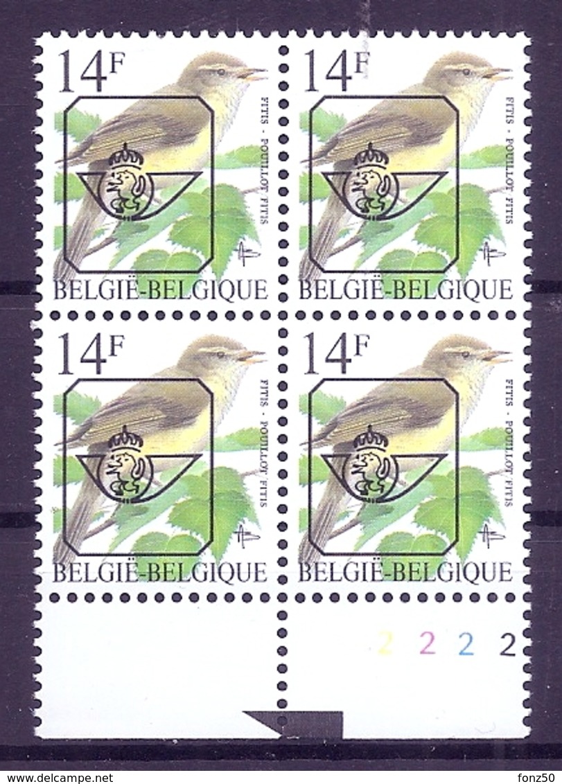 BELGIE * Buzin  PRE * Nr 838 P8 * Plaatnr 2 * Postfris Xx * FLUOR PAPIER - LICHT GROENE GOM - Otros & Sin Clasificación