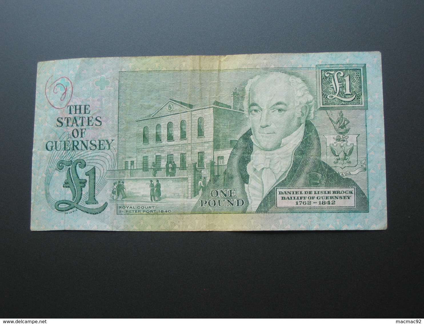 One Pound 1991 - The States Of Guernsey   **** EN  ACHAT IMMEDIAT  **** - Guernsey