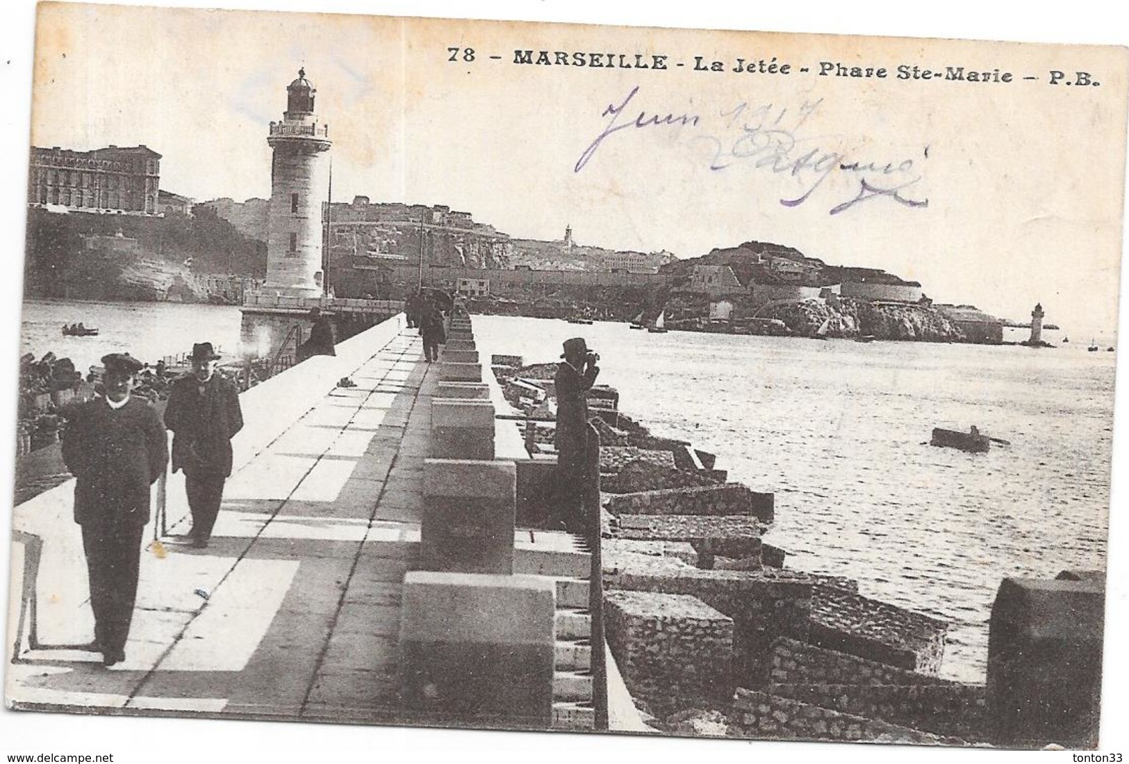 LOT DE 15  CPA de MARSEILLE - BARA** -