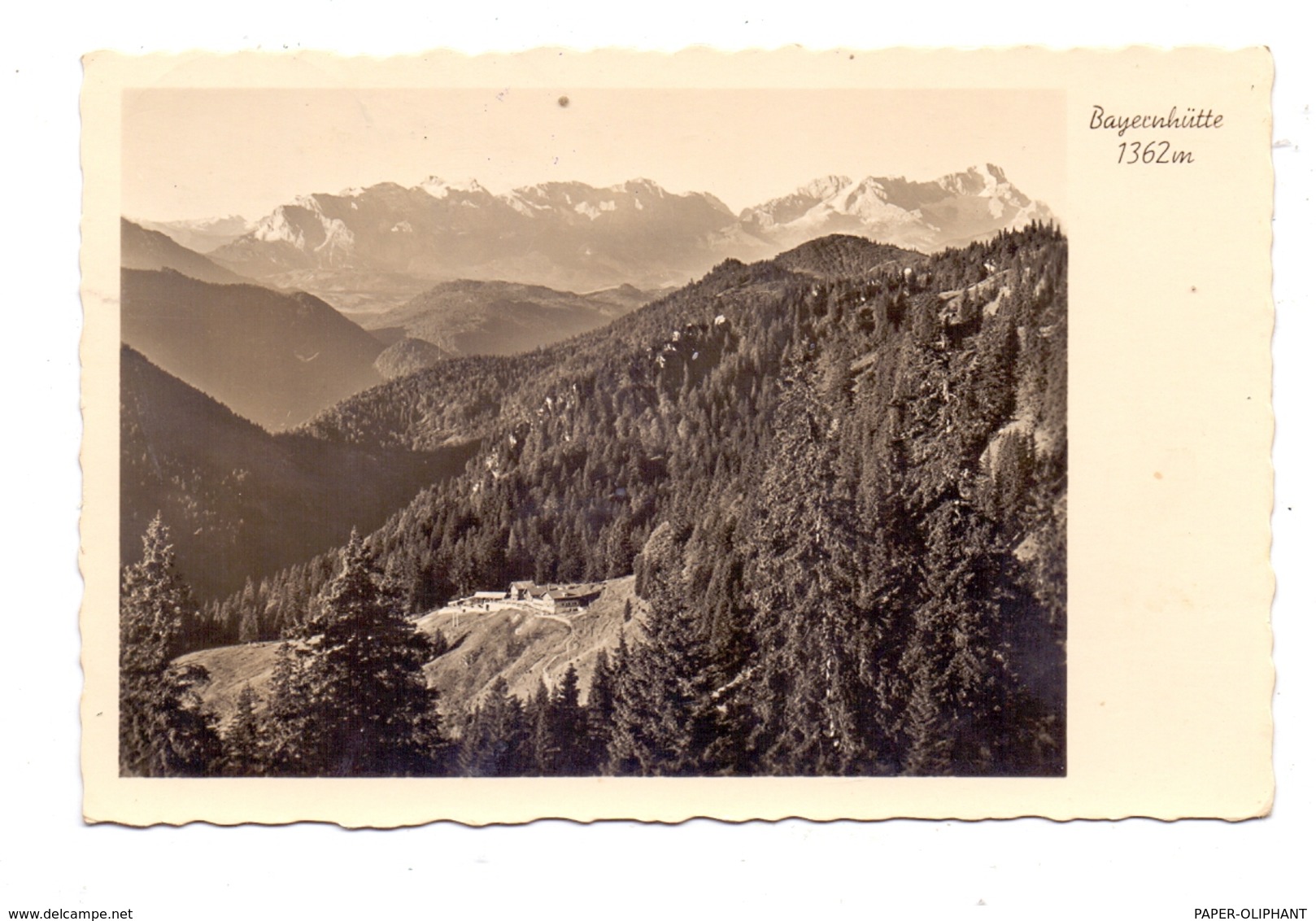 8172 LENGGRIES, Latschenkopf, Bayernhütte, 1938 - Lenggries