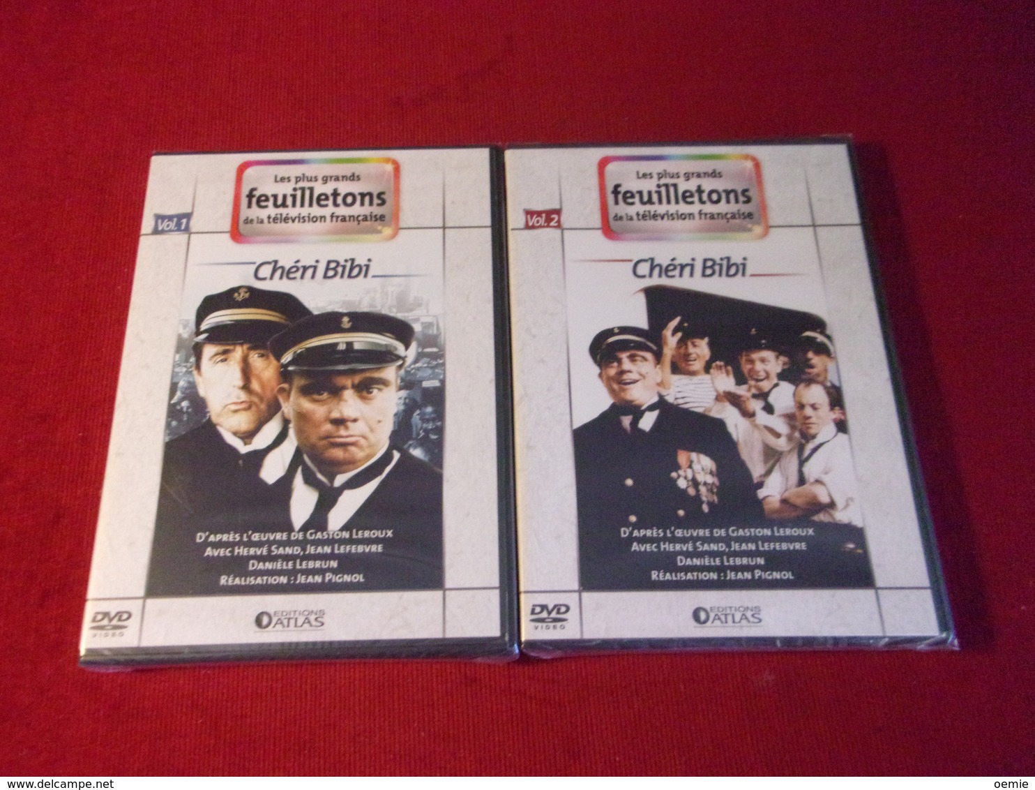 LES PLUS GRANDS FEUILLETONS DE LA TELEVISION FRANCAISE  °  CHERI BIBI    2 DVD NEUF SOUS CELOPHANE - TV Shows & Series