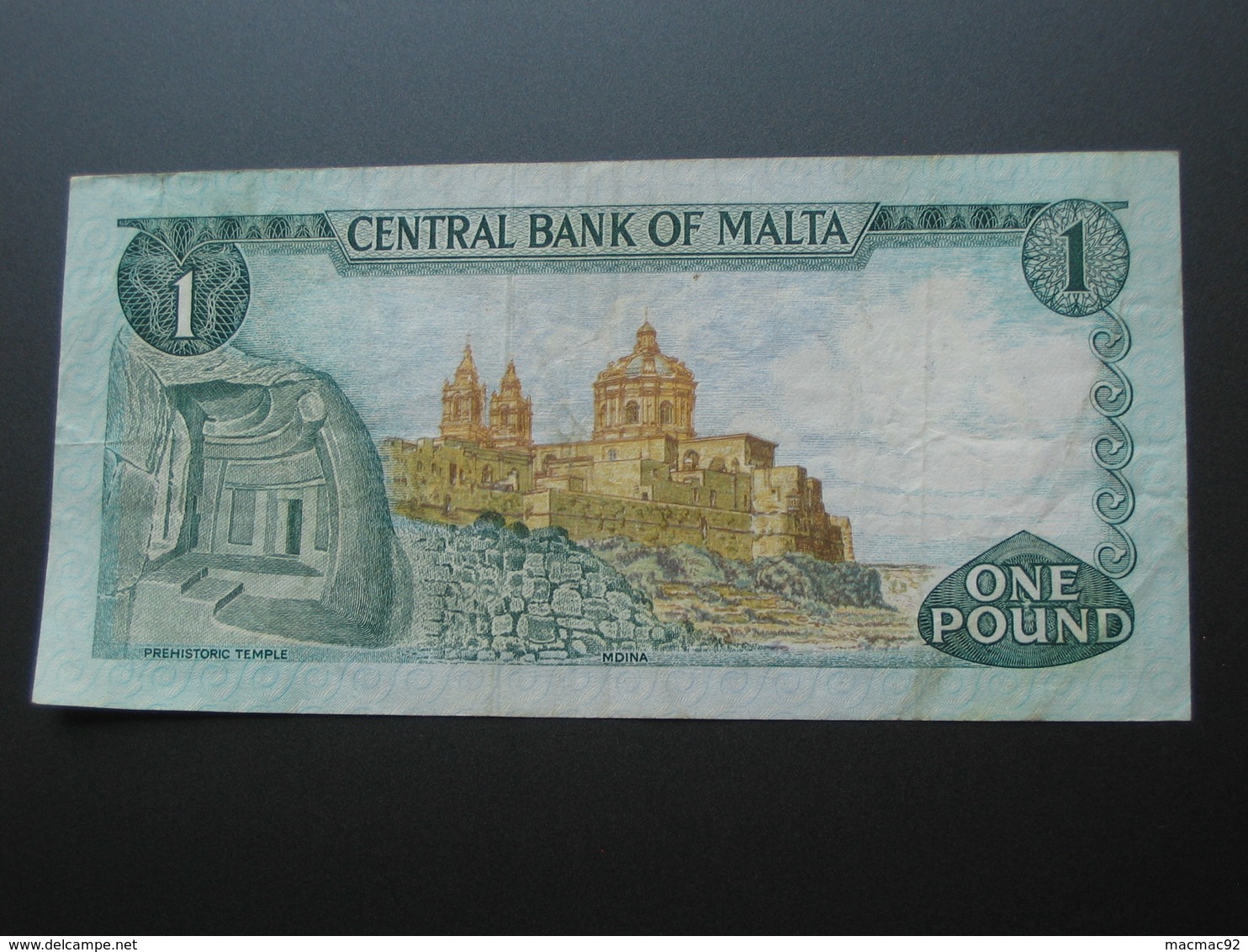 MALTE - Lira - 1 Pound 1973 - Bank Centrali Ta Malta   **** EN ACHAT IMMEDIAT  **** - Malte