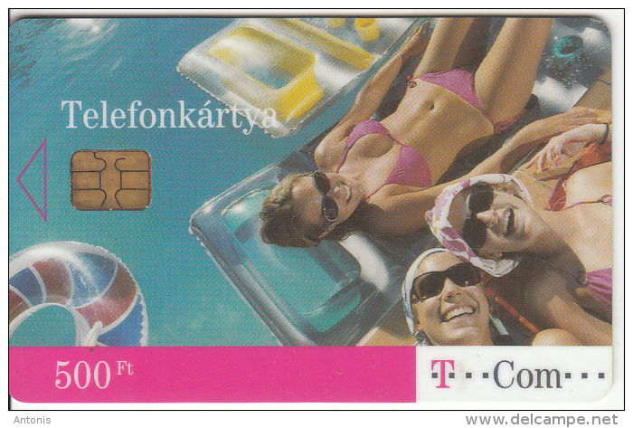 HUNGARY(chip) - 3 Girls, T Telecom Telecard 500 Ft, Tirage 20000, 07/07, Used - Hungary