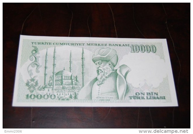 1993 Türkei 10,000  Lira  / 7. Emisyon 4. Tertip Serie : I  / UNC - Turquie
