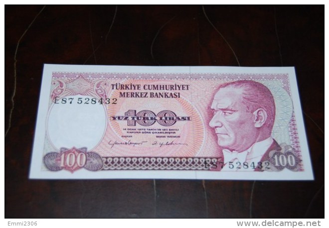 1984  Türkei 100  Lira  / 7. Emisyon 2. Tertip Serie : E  / UNC - Turquie