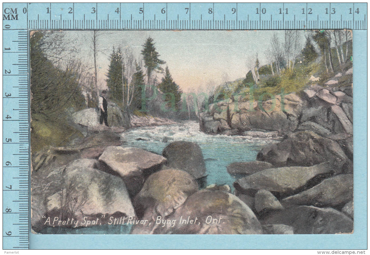 CPA Voyagé 1907 - A Pretty Spot, Still River Byng Inlet Ontario - Timbre CND #89 - Autres & Non Classés