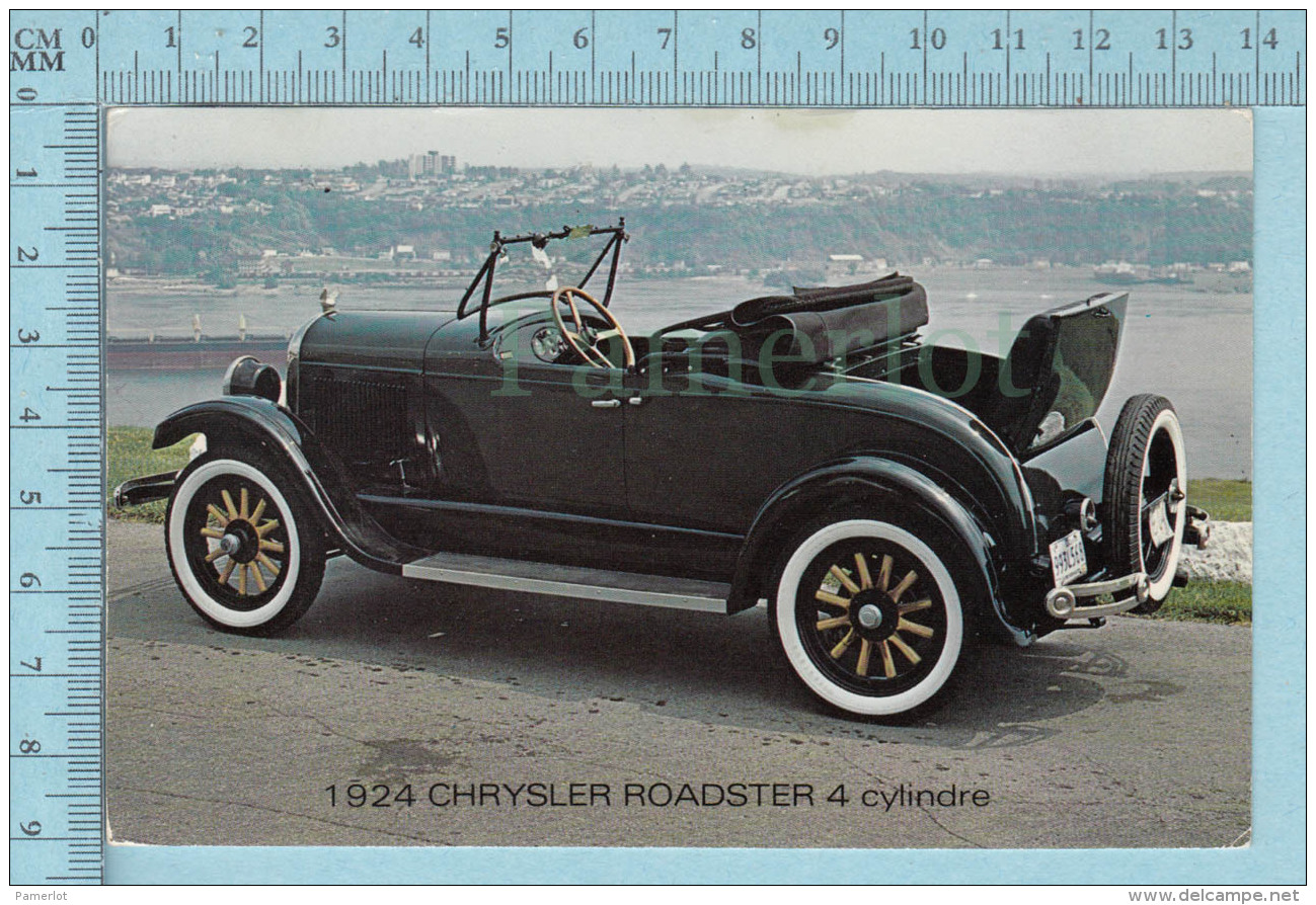 CPM Voyagé 1986 - Auto , Old Car 1924 Chrysler Roadster 4 Cylindre - Timbre CND 34&cent; - Voitures De Tourisme