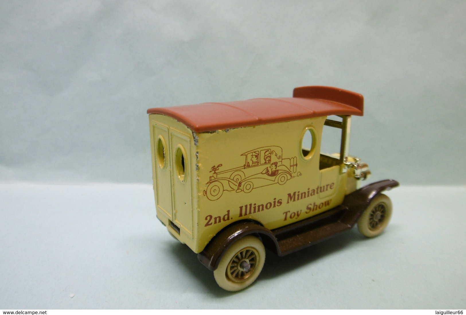 Lledo Days Gone - FORD MODEL T Van Fourgon 1920 2nd Illinois Miniature Toy Show BO - Vrachtwagens